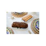 Casa si Gradina - Bucatarie si vesela - Vesela si tacamuri - Vesela pentru servire - Farfurie de servire, Hermia, ceramica, multicolor, 26 cm, set 2 bucati - Infinity.ro