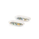 Casa si Gradina - Bucatarie si vesela - Vesela si tacamuri - Vesela pentru servire - Farfurie de servire, Hermia, ceramica, multicolor, 26 cm, set 2 bucati - Infinity.ro