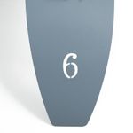 Casa si Gradina - Decoratiuni - Ceasuri - Ceas de perete decorativ, Wallxpert, otel, albastru, 15x46 cm - Infinity.ro