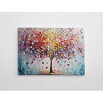 Casa si Gradina - Decoratiuni - Tablouri - Tablou canvas decorativ, Wallxpert, multicolor, 50x70 cm, bumbac si poliester, rama lemn, 463SNT1108 - Infinity.ro