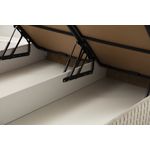 Casa si Gradina - Mobilier - Seturi de mobilier - Seturi dormitor - Set dormitor, Hanah Home, panou aglomerat cu melamina, maro, 140x200 cm, 771MND1197 - Infinity.ro