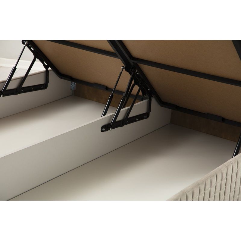 Casa si Gradina - Mobilier - Seturi de mobilier - Seturi dormitor - Set dormitor, Hanah Home, panou aglomerat cu melamina, maro, 140x200 cm, 771MND1197 - Infinity.ro