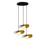Casa si Gradina - Corpuri si surse de iluminat - Lustre si pendule - Candelabru, Opviq, metal, negru, 60x60x105 cm - Infinity.ro