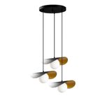 Casa si Gradina - Corpuri si surse de iluminat - Lustre si pendule - Candelabru, Opviq, metal, negru, 60x60x105 cm - Infinity.ro