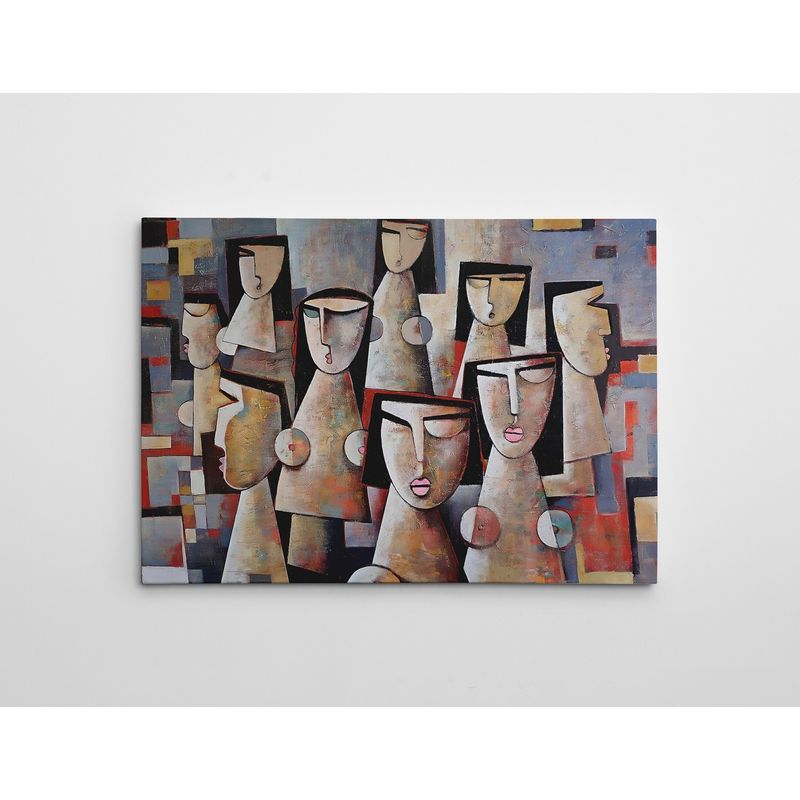 Casa si Gradina - Decoratiuni - Tablouri - Tablou canvas decorativ, Wallxpert, multicolor, 50% bumbac 50% poliester, 50x70 cm, 265VGA1593 - Infinity.ro