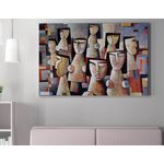 Casa si Gradina - Decoratiuni - Tablouri - Tablou canvas decorativ, Wallxpert, multicolor, 50% bumbac 50% poliester, 50x70 cm, 265VGA1593 - Infinity.ro