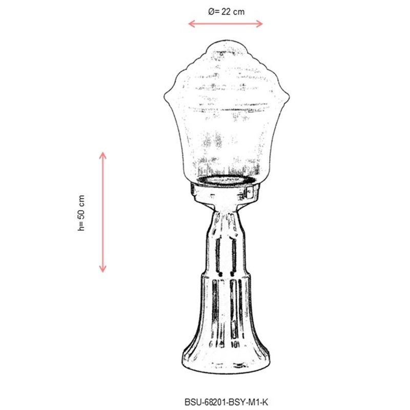 Casa si Gradina - Corpuri si surse de iluminat - Iluminat exterior - Felinare - Lampa de perete exterior, Opviq, abs, negru, 50x22 cm, ip65 - Infinity.ro