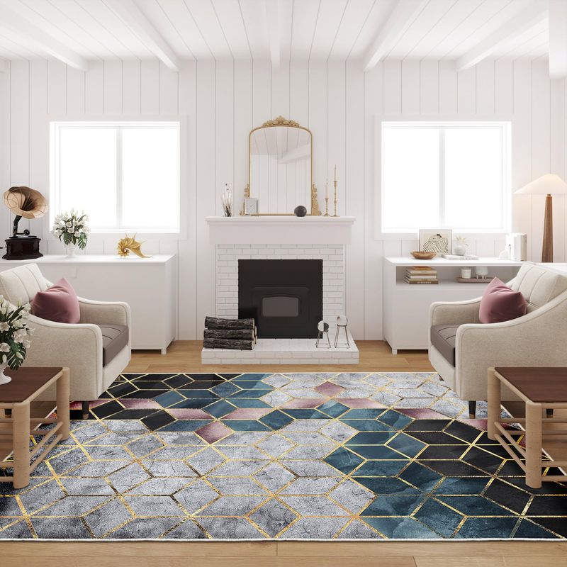 Casa si Gradina - Textile si covoare - Covoare - Covoare casa - Covor, Conceptum Hypnose, multicolor, 120x180 cm, 100% poliester, antiderapant, 478HFT1241 - Infinity.ro