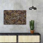 Casa si Gradina - Decoratiuni - Tablouri - Tablou decorativ, Wallxpert, panza piele de caprioara, multicolor, 45x70 cm, rama lemn, 249CVT1434 - Infinity.ro