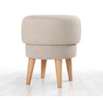 Casa si Gradina - Mobilier - Scaune si fotolii - Tabureti - Puf, Atelier Del Sofa, in 100%, bej, 47x51 cm - Infinity.ro