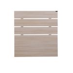 Casa si Gradina - Mobilier - Paturi si accesorii - Accesorii paturi - Tetiera, Hanah Home, panou de particule acoperit cu melamina, stejar, 100x3x100 cm - Infinity.ro