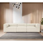 Casa si Gradina - Mobilier - Canapele si coltare - Canapele - Canapea 3 locuri, Atelier Del Sofa, in, ecru, 297x105x66 cm - Infinity.ro