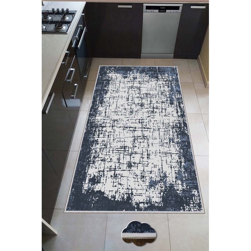 Casa si Gradina - Textile si covoare - Covoare - Covoare casa - Covor, Conceptum Hypnose, multicolor, 80x50 cm, 100% poliester, antiderapant, 476HFT1206 - Infinity.ro