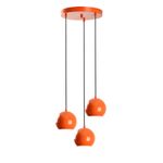 Casa si Gradina - Corpuri si surse de iluminat - Lustre si pendule - Candelabru, Opviq, metal, portocaliu, diametru 45 cm, inaltime reglabila - Infinity.ro