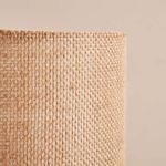 Casa si Gradina - Corpuri si surse de iluminat - Veioze si lampi - Veioze - Veioza, Opviq, textil, bej, baza din lemn, 15x24x30 cm - Infinity.ro