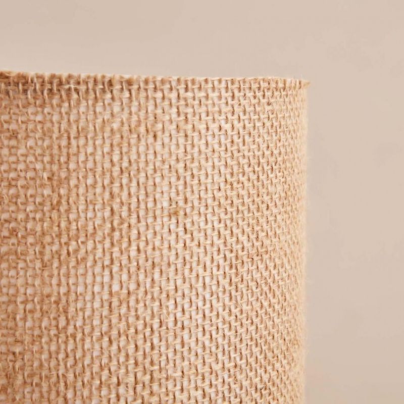 Casa si Gradina - Corpuri si surse de iluminat - Veioze si lampi - Veioze - Veioza, Opviq, textil, bej, baza din lemn, 15x24x30 cm - Infinity.ro