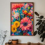 Casa si Gradina - Decoratiuni - Tablouri - Tablou decorativ inramat, Wallxpert, mdf, multicolor, 50x70x3.5 cm, 856EVL1604 - Infinity.ro
