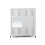 Casa si Gradina - Mobilier - Dulapuri si sifoniere - Sifoniere - Sifonier, Hanah Home, pal melaminat, alb, 160x216x60 cm - Infinity.ro