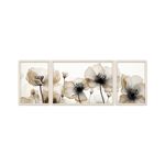 Casa si Gradina - Decoratiuni - Tablouri - Set tablouri decorative inramate, Wallxpert, mdf si lemn masiv, multicolor, 50x35 cm (2 bucati) + 50x70 cm (1 bucata) - Infinity.ro