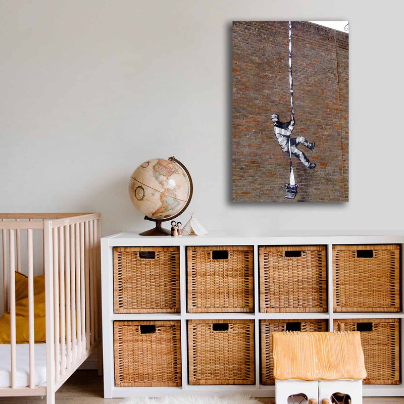 Casa si Gradina - Decoratiuni - Tablouri - Tablou decorativ pe panza, Wallxpert, multicolor, 45x70 cm, 100% panza, rama pin - Infinity.ro