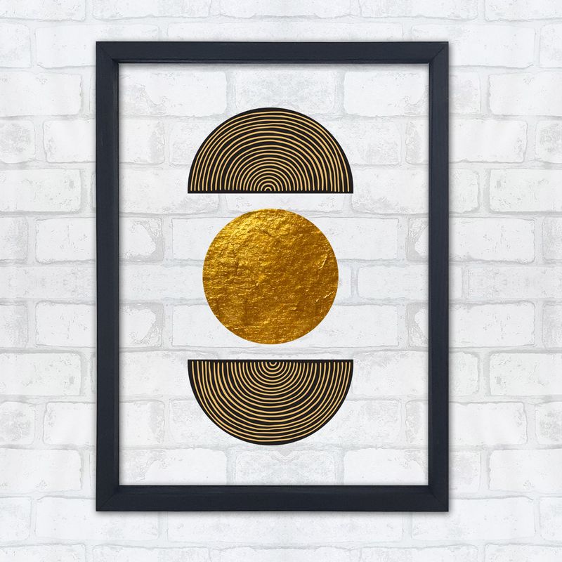 Casa si Gradina - Decoratiuni - Tablouri - Tablou decorativ cu rama, Wallxpert, sticla, multicolor, 32x42 cm - Infinity.ro