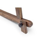 Casa si Gradina - Mobilier - Mobilier copii - Patuturi copii - Leagan pentru copii, Hanah Home, lemn de pin, gri si nuc, 90x70x58 cm - Infinity.ro