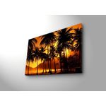 Casa si Gradina - Decoratiuni - Tablouri - Tablou canvas decorativ cu led, Wallxpert, panza piele de caprioara, multicolor, 45x70 cm, 239SHN3285 - Infinity.ro