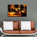 Casa si Gradina - Decoratiuni - Tablouri - Tablou canvas decorativ cu led, Wallxpert, panza piele de caprioara, multicolor, 45x70 cm, 239SHN3285 - Infinity.ro