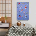 Casa si Gradina - Decoratiuni - Tablouri - Tablou decorativ pe panza, Wallxpert, multicolor, 100% panza, rama lemn, 45x70 cm - Infinity.ro