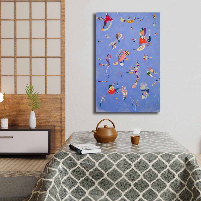 Casa si Gradina - Decoratiuni - Tablouri - Tablou decorativ pe panza, Wallxpert, multicolor, 100% panza, rama lemn, 45x70 cm - Infinity.ro