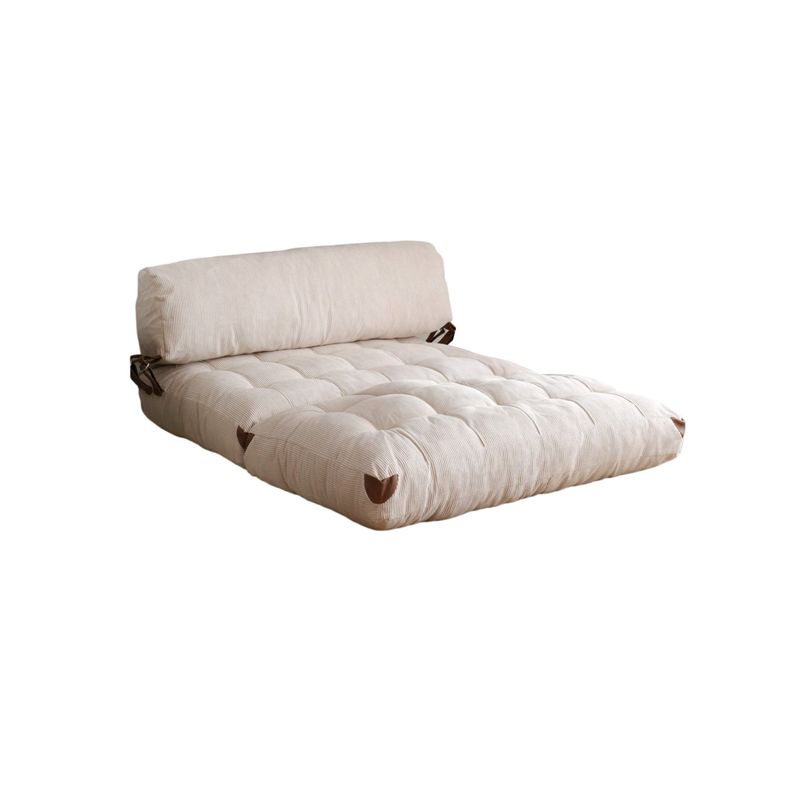 Casa si Gradina - Mobilier - Canapele si coltare - Canapele - Canapea extensibila 2 locuri, Hanah Home, catifea, alb, 120x79x75 cm - Infinity.ro