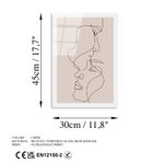 Casa si Gradina - Decoratiuni - Tablouri - Tablou decorativ din sticla, Wallxpert, multicolor, 30x45 cm, sticla calita - Infinity.ro
