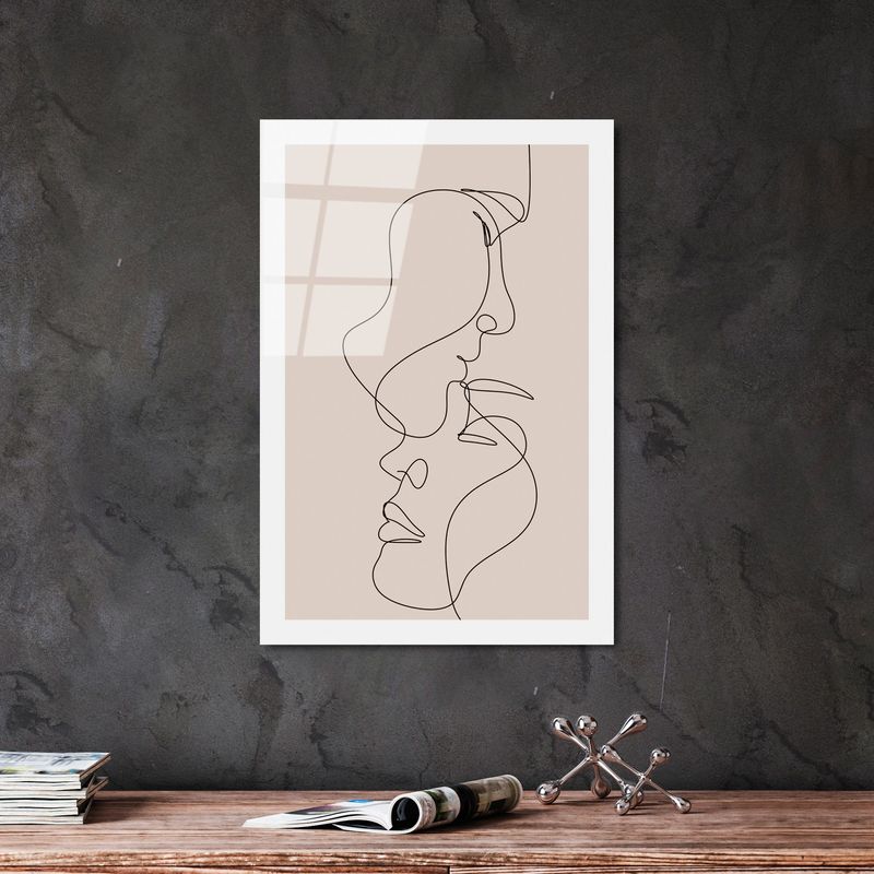 Casa si Gradina - Decoratiuni - Tablouri - Tablou decorativ din sticla, Wallxpert, multicolor, 30x45 cm, sticla calita - Infinity.ro