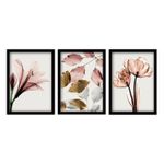 Casa si Gradina - Decoratiuni - Tablouri - Set tablouri decorative cu rama, Wallxpert, mdf, multicolor, 35x45 cm, 3 bucati - Infinity.ro