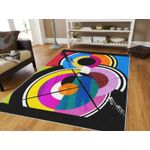 Casa si Gradina - Textile si covoare - Covoare - Covoare casa - Covor, Conceptum Hypnose, multicolor, 160x230 cm, 100% poliester, antiderapant, lavabil la masina, 487KRL2124 - Infinity.ro
