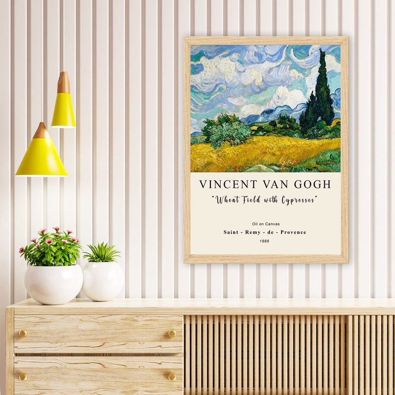 Casa si Gradina - Decoratiuni - Tablouri - Tablou decorativ cu rama, Wallxpert, multicolor, 35x45 cm, lemn, rama polistiren - Infinity.ro