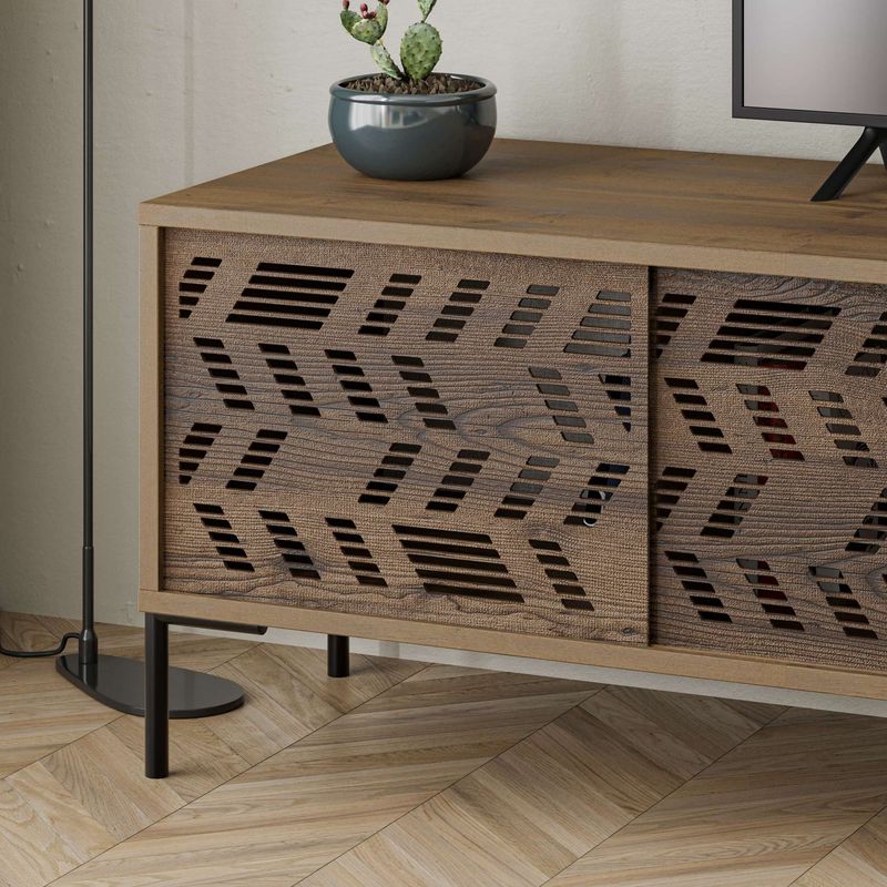Casa si Gradina - Mobilier - Comode si corpuri - Comode - Comoda tv, Hanah Home, pal melaminat, hitit, 170x45x48.6 cm - Infinity.ro