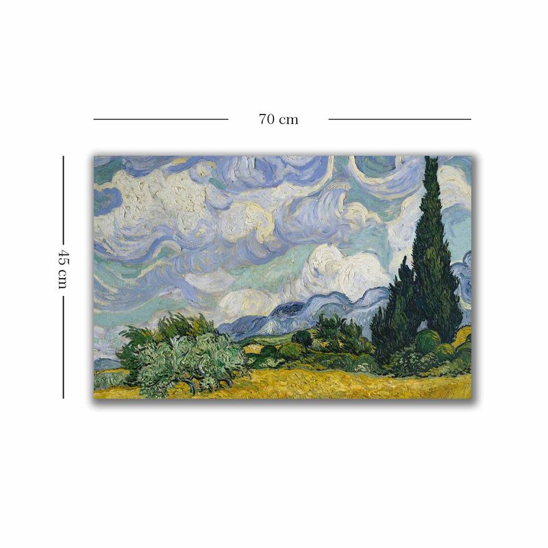 Casa si Gradina - Decoratiuni - Tablouri - Tablou canvas decorativ, Wallxpert, 100% panza, multicolor, 45x70 cm, rama lemn - Infinity.ro