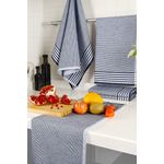 Casa si Gradina - Textile si covoare - Textile baie - Prosoape - Set prosoape de mana, Hermia, albastru inchis, 50x70 cm, 100% bumbac, 5 bucati - Infinity.ro