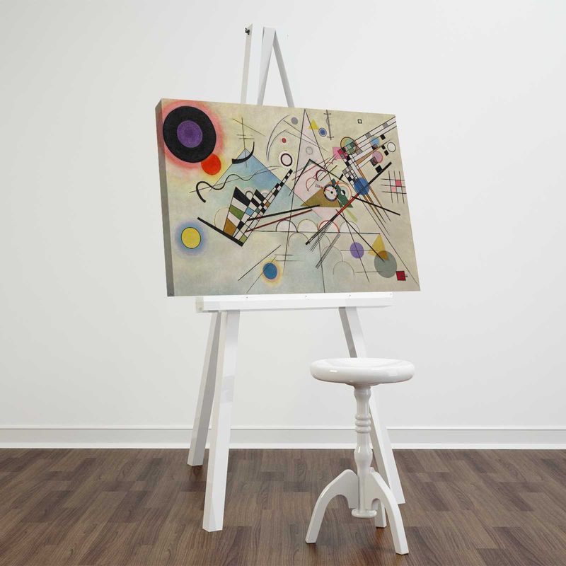 Casa si Gradina - Decoratiuni - Tablouri - Tablou decorativ, Wallxpert, panza suede 100%, multicolor, 45x70 cm, rama lemn - Infinity.ro