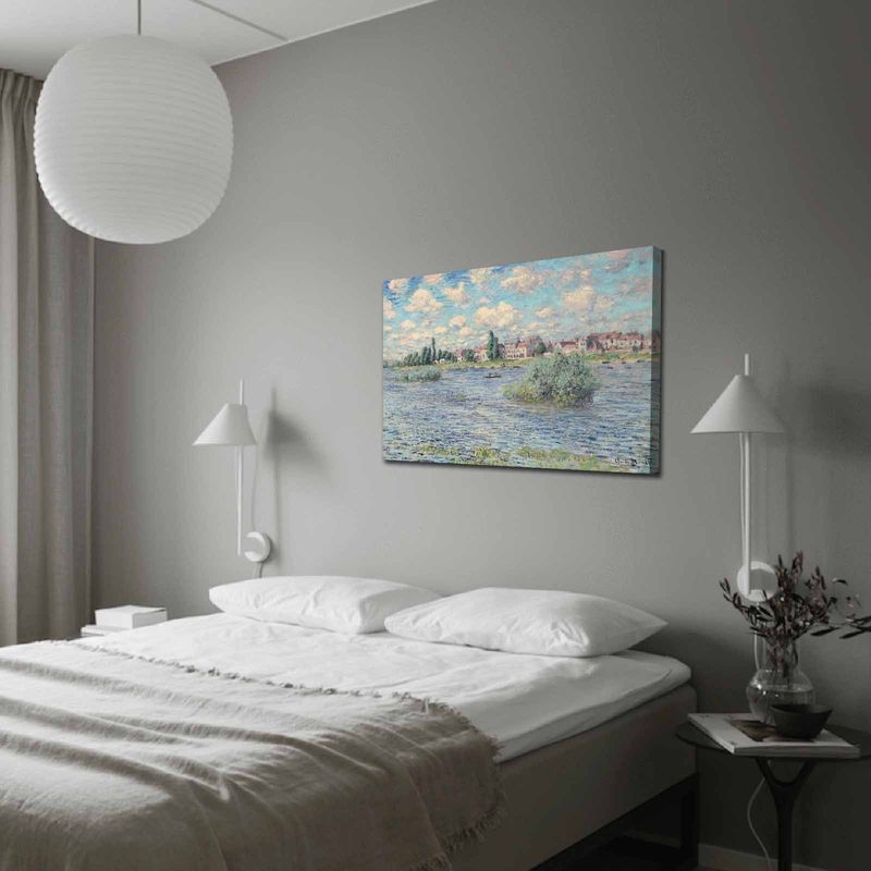 Casa si Gradina - Decoratiuni - Tablouri - Tablou canvas decorativ, Wallxpert, panza piele de caprioara, multicolor, rama lemn, 70x100 cm - Infinity.ro