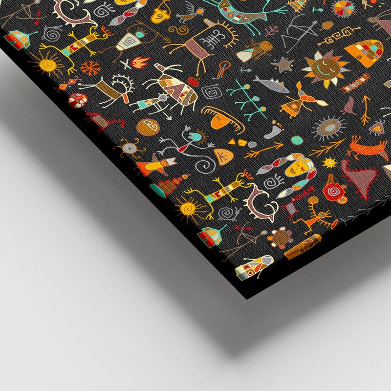 Casa si Gradina - Decoratiuni - Tablouri - Tablou decorativ, Wallxpert, panza, multicolor, 100x140 cm, rama lemn - Infinity.ro