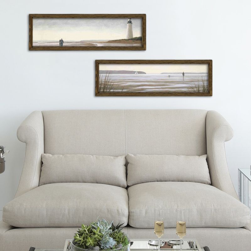 Casa si Gradina - Decoratiuni - Tablouri - Tablou decorativ inramat, Wallxpert, mdf, multicolor, 19x70 cm, set 2 bucati - Infinity.ro
