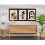 Casa si Gradina - Decoratiuni - Tablouri - Tablou decorativ inramat, Wallxpert, mdf, multicolor, 38x53 cm, set 3 piese - Infinity.ro