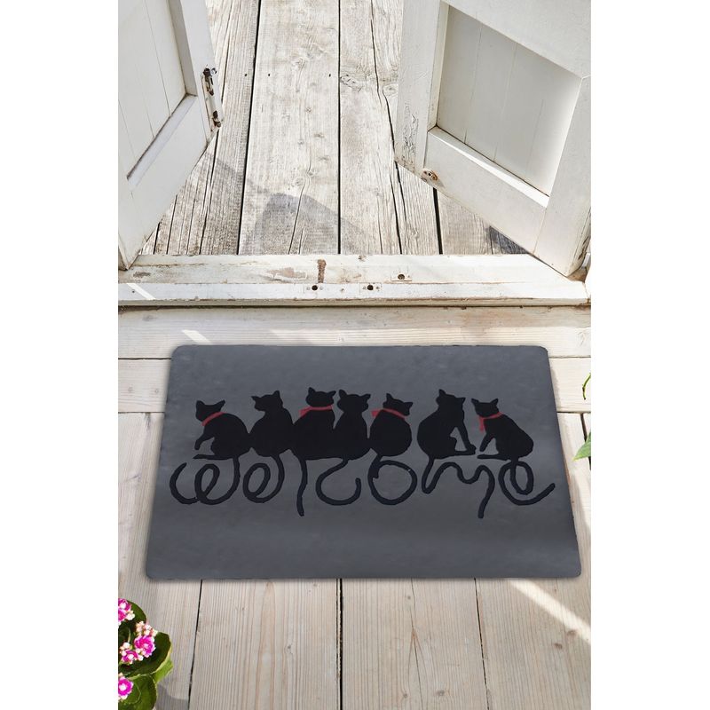 Casa si Gradina - Textile si covoare - Covoare - Covorase intrare - Covoras de intrare, Conceptum Hypnose, multicolor, 40x60 cm, pvc, antiderapant, 877CHL1093 - Infinity.ro