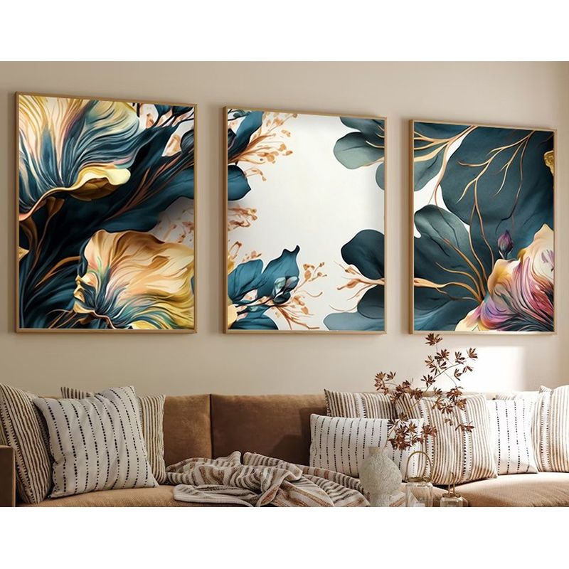 Casa si Gradina - Decoratiuni - Tablouri - Tablou decorativ inramat, Wallxpert, mdf, multicolor, 35x50 cm, 3 piese - Infinity.ro