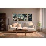 Casa si Gradina - Decoratiuni - Tablouri - Tablou decorativ inramat, Wallxpert, mdf, multicolor, 3 piese, 50x35 cm, 50x70 cm - Infinity.ro