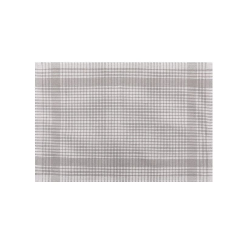 Casa si Gradina - Textile si covoare - Textile baie - Prosoape - Set prosoape de spalat, Hermia, gri si alb, 45x65 cm, 100% bumbac, 10 bucati - Infinity.ro