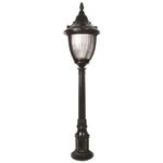 Casa si Gradina - Corpuri si surse de iluminat - Iluminat exterior - Stalpi - Stalp iluminat exterior, Opviq, abs, policarbonat, negru, 105x30 cm - Infinity.ro