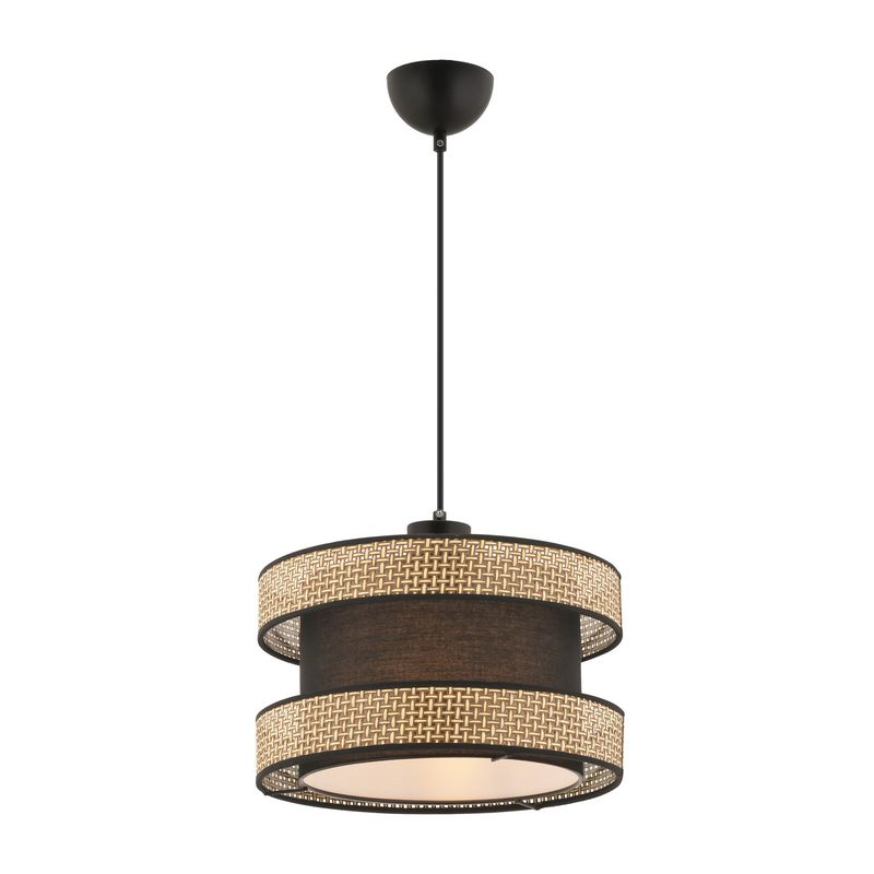 Casa si Gradina - Corpuri si surse de iluminat - Lustre si pendule - Candelabru, Opviq, metal, bej negru, 40x40x65 cm - Infinity.ro